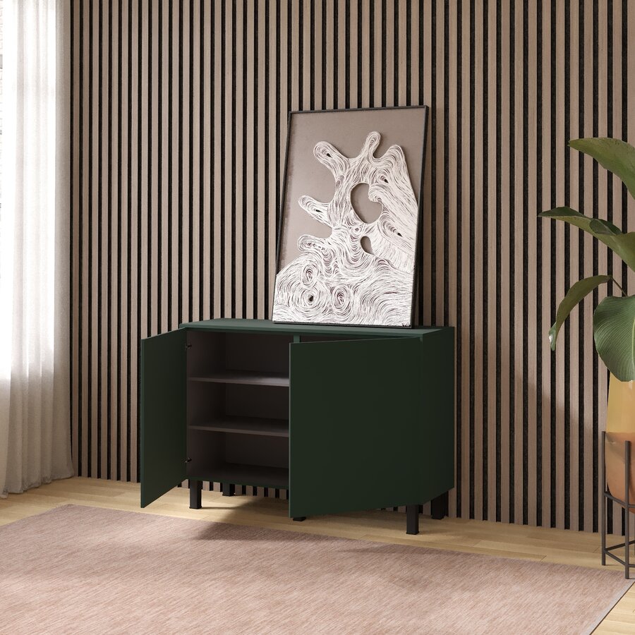 Soft Pro Ayaya 123 cm Dressoir Groen