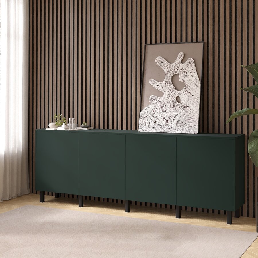 Soft Pro Ayaya 243 cm Dressoir Groen