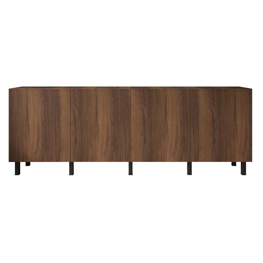 Trentino Ayaya 243 cm Dressoir Walnoot Trentino Ayaya 243 cm Dressoir Walnoot