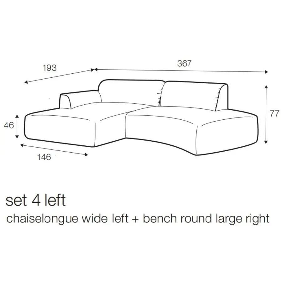 Emily Set 4 Rechts / Links Emily Set 4 Rechts / Links