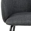 Nora Eetkamerstoel met Armleuning Donkergrijs Nora Eetkamerstoel met Armleuning Donkergrijs
