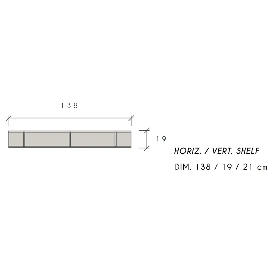 Infinity 2.0 Verticaal Wandschap Cashmere Infinity 2.0 Verticaal Wandschap Cashmere