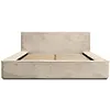 Ajsza 160 x 200 cm Gestoffeerd Bed Beige