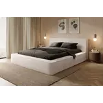 Trae Mobler Ajsza 140 x 200 cm Gestoffeerd Bed Creme