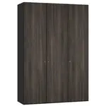 Jutzler Groevenstructuur Donker Draaideurkast 3 deuren