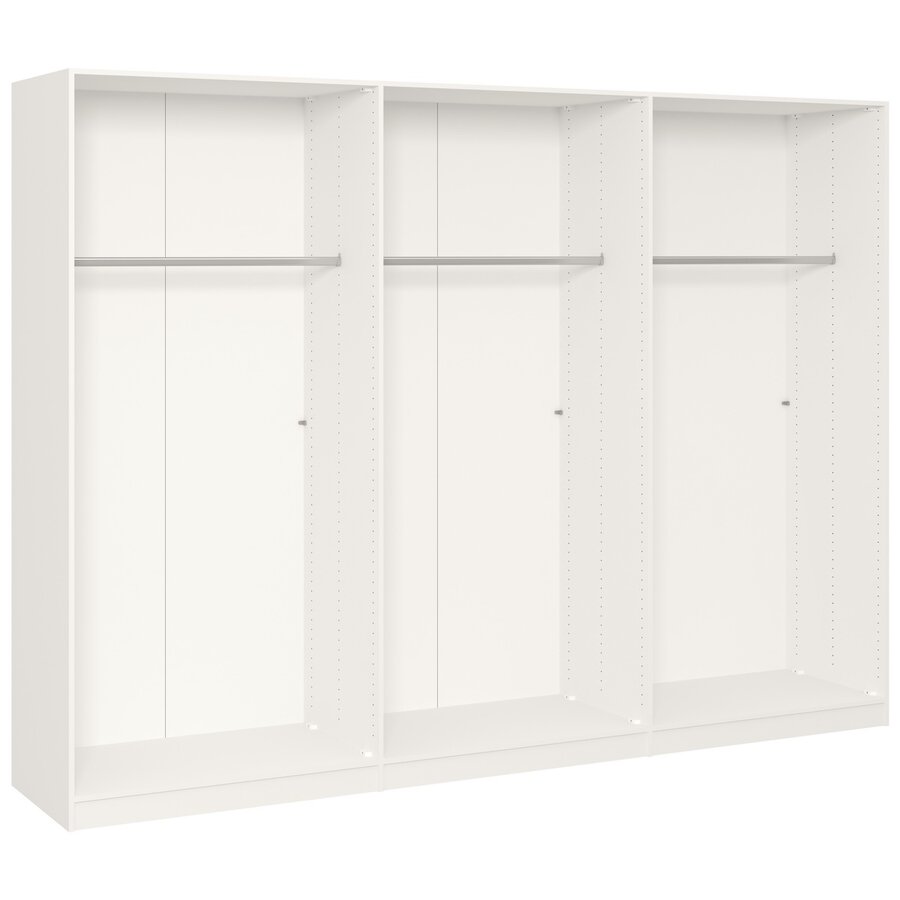 Groevenstructuur Donker/Spiegel Draaideurkast 6 deuren Groevenstructuur Donker/Spiegel Draaideurkast 6 deuren