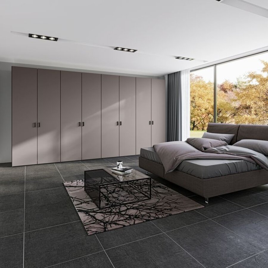 Toffee Glas Draaideurkast 6 deuren Toffee Glas Draaideurkast 6 deuren