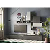 Infinity 2.0 Ardesia/Gesso/Piombo TV Meubel Set 80