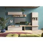 Benvenuto Design Infinity 2.0 Cashmere / Kadiz Eiken TV Meubel Set 81 Benvenuto Design Infinity 2.0 Cashmere / Kadiz Eiken TV Meubel Set 81