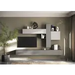 Benvenuto Design Infinity 2.0 Ardesia/Gesso/Piombo TV Meubel Set 82 Benvenuto Design Infinity 2.0 Ardesia/Gesso/Piombo TV Meubel Set 82