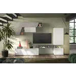 Benvenuto Design Infinity 2.0 Hoogglans Wit / Gesso TV Meubel Set 84 Benvenuto Design Infinity 2.0 Hoogglans Wit / Gesso TV Meubel Set 84