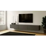 Artego Design Levana Grafiet 270 cm TV Wandmeubel Artego Design Levana Grafiet 270 cm TV Wandmeubel