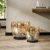 Up Glazen Vloerlamp Amber XL