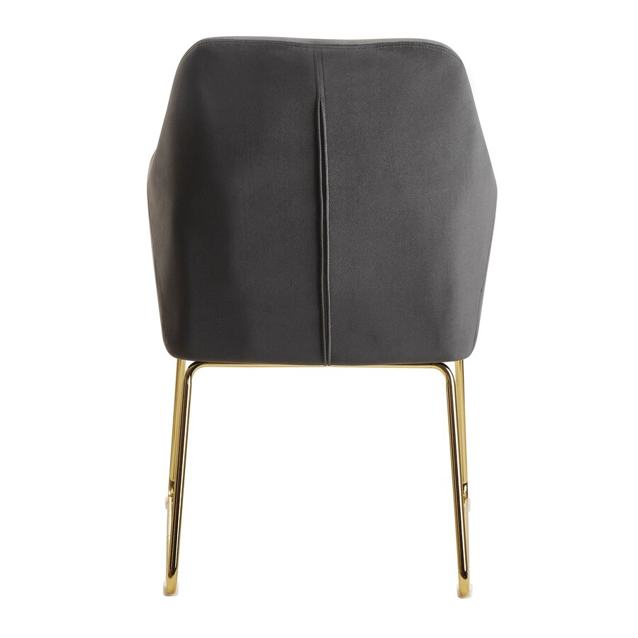 Alan Eetkamerstoel Velvet Donkergrijs Alan Eetkamerstoel Velvet Donkergrijs