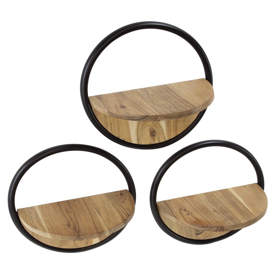 Milla Rond Wandschap Set van 3 Milla Rond Wandschap Set van 3
