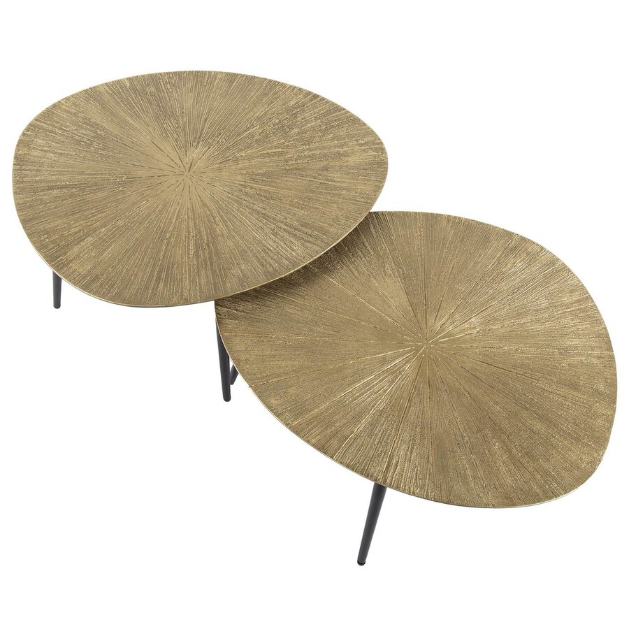 Ray Metal Salontafel Set Organisch
