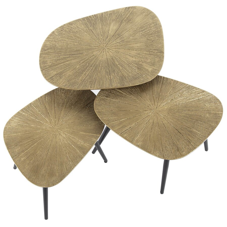 Ray Metal Salontafel Set Vierhoekig