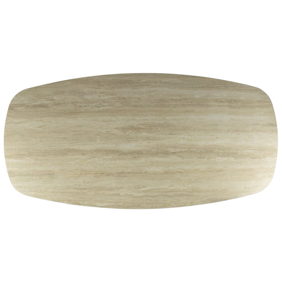 Romano Deens Ovaal Eettafel Travertin 215 cm Romano Deens Ovaal Eettafel Travertin 215 cm