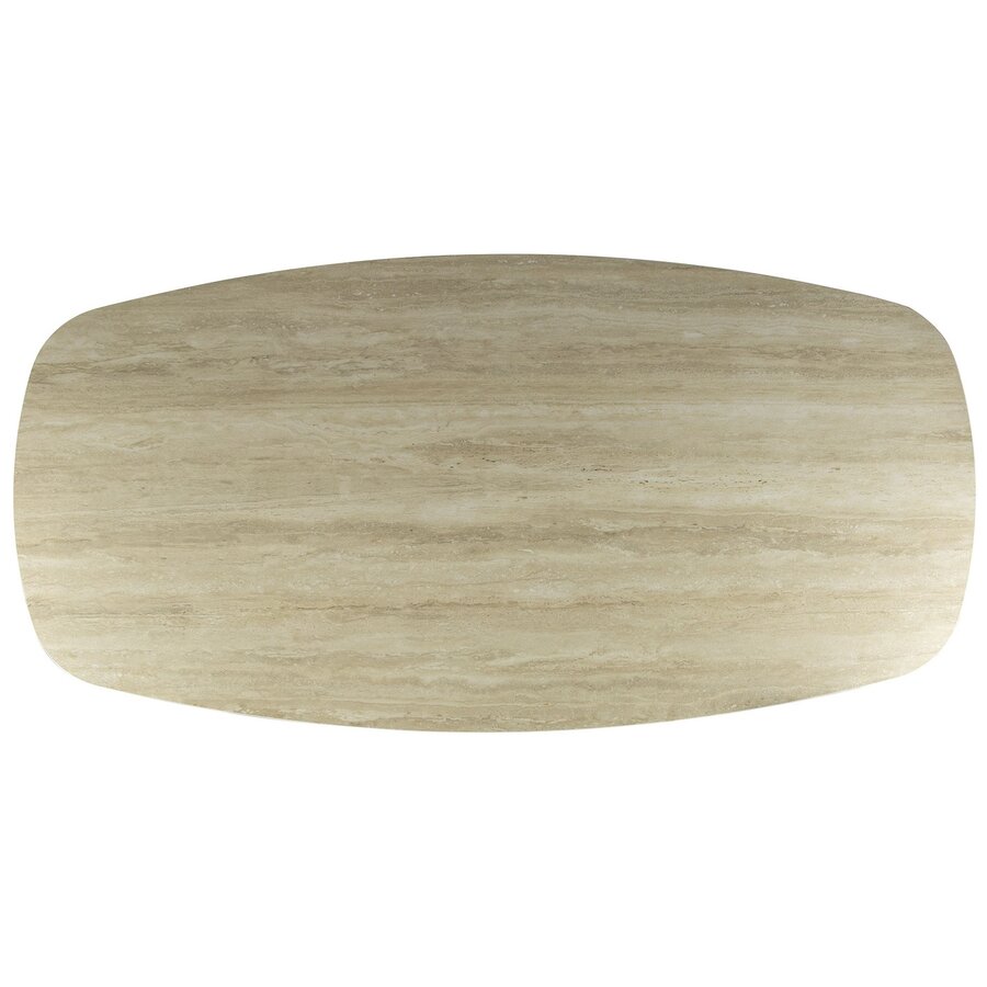 Romano Deens Ovaal Eettafel Travertin 180 cm Romano Deens Ovaal Eettafel Travertin 180 cm