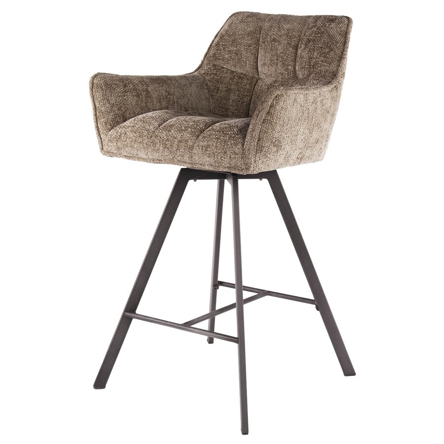 Raster Draaibare Barstoel Champagne Raster Draaibare Barstoel Champagne