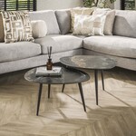 Davidi Design Fossil Keramiek Salontafel Set Organisch Davidi Design Fossil Keramiek Salontafel Set Organisch