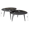 Fossil Keramiek Salontafel Set Organisch