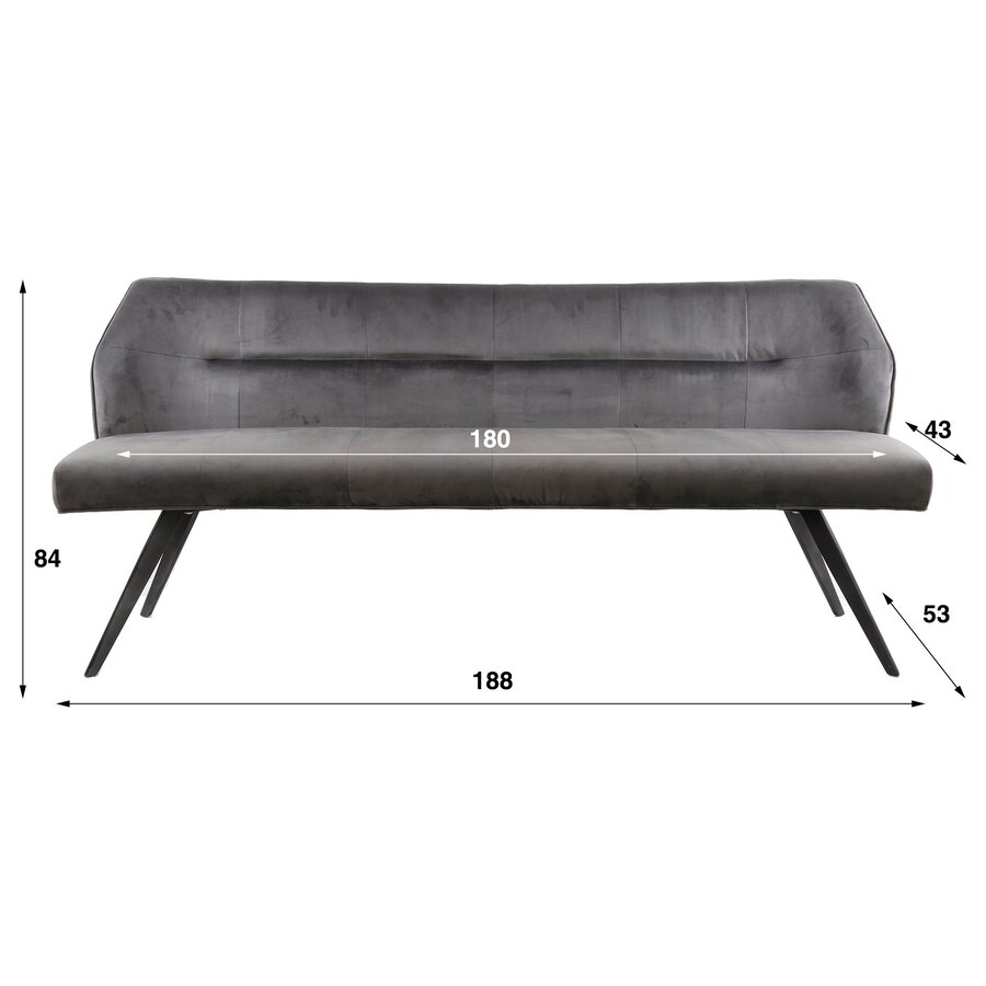 Pull Zand Eetkamerbank