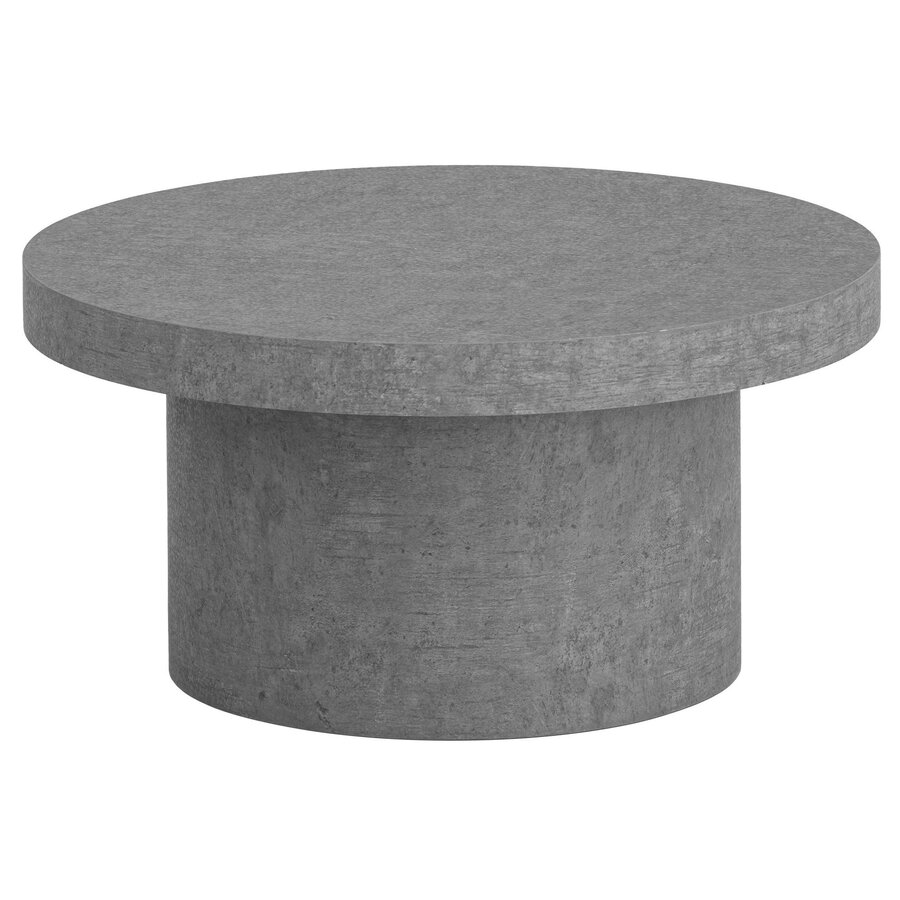 Avento Beton Grijs Salontafel Rond Avento Beton Grijs Salontafel Rond