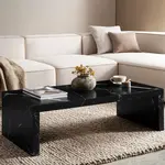 Sky Style Avento Marmer Zwart Salontafel Rechthoek Sky Style Avento Marmer Zwart Salontafel Rechthoek