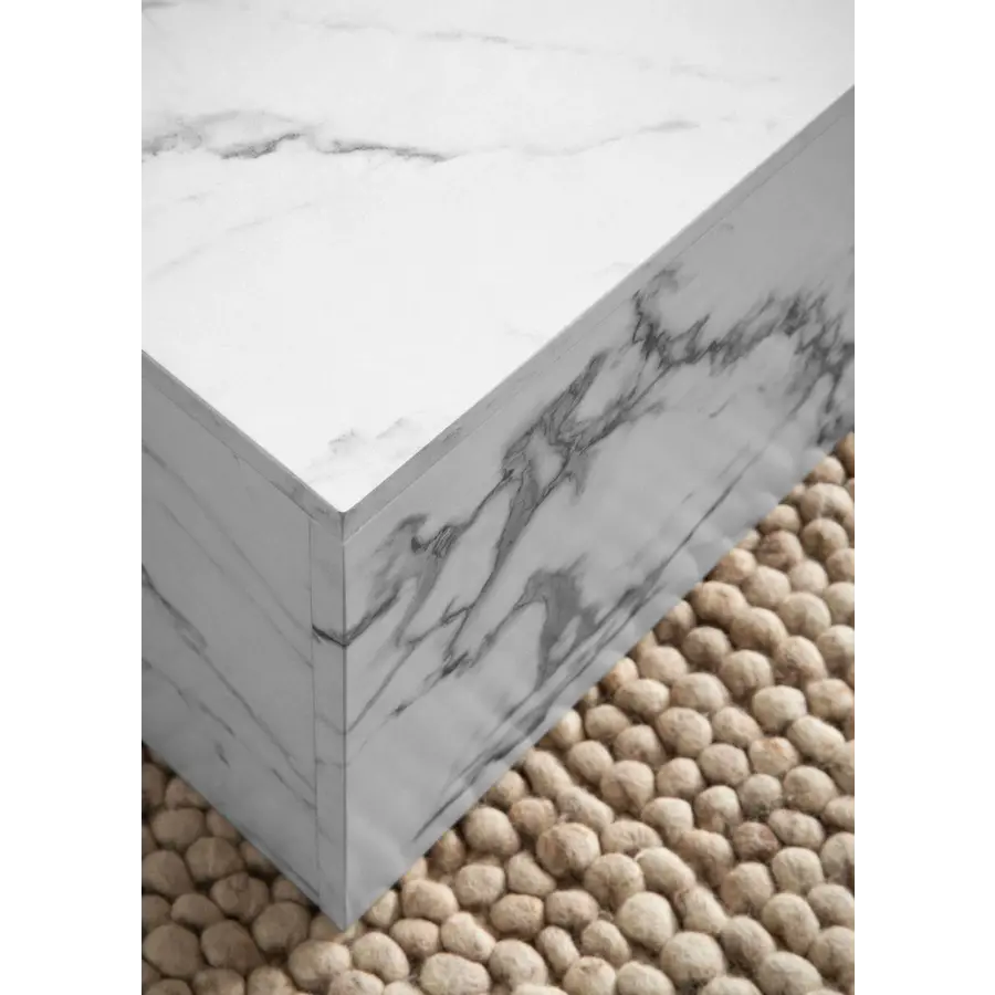 Pairfect Marmer Wit/Zwart Salontafel Rechthoek Pairfect Marmer Wit/Zwart Salontafel Rechthoek