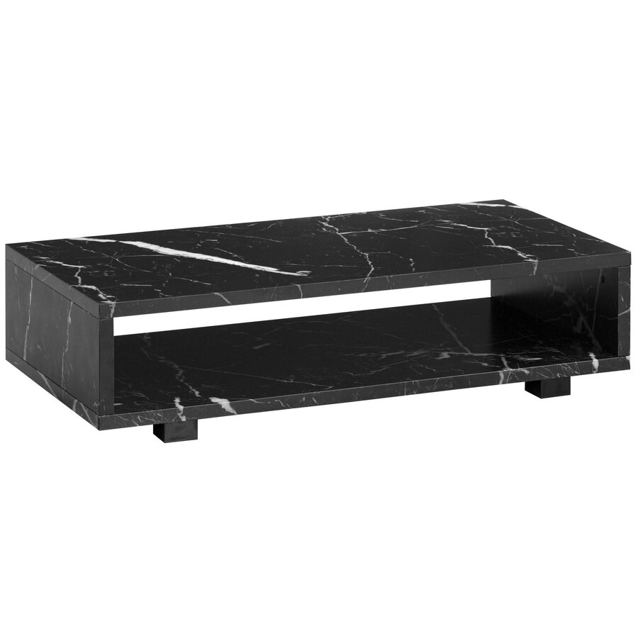 Aven Marmer Zwart Salontafel Rechthoek Aven Marmer Zwart Salontafel Rechthoek