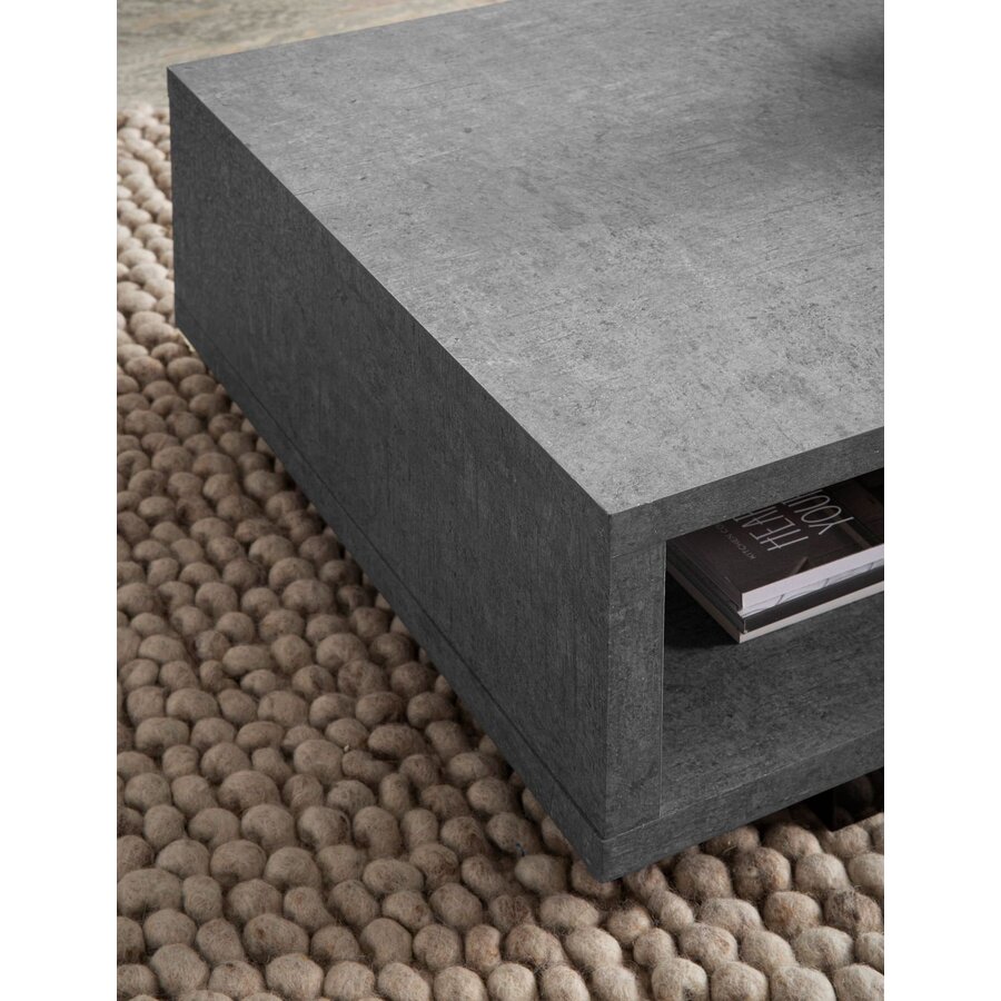 Aven Beton Grijs Salontafel Rechthoek Aven Beton Grijs Salontafel Rechthoek
