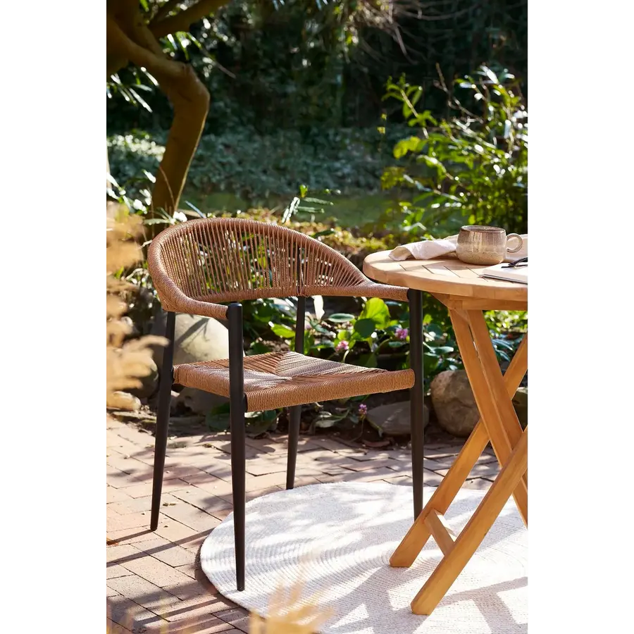 Canari Rattan/Zwart Eetkamerstoel Canari Rattan/Zwart Eetkamerstoel