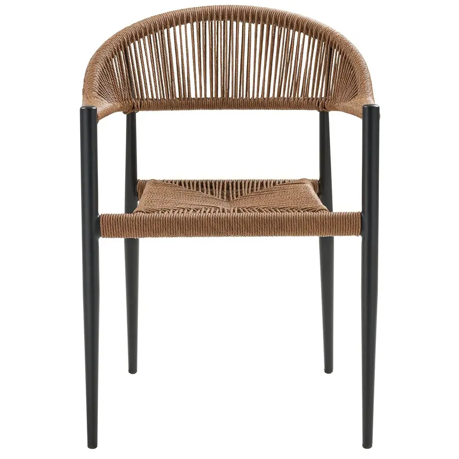 Canari Rattan/Zwart Eetkamerstoel Canari Rattan/Zwart Eetkamerstoel