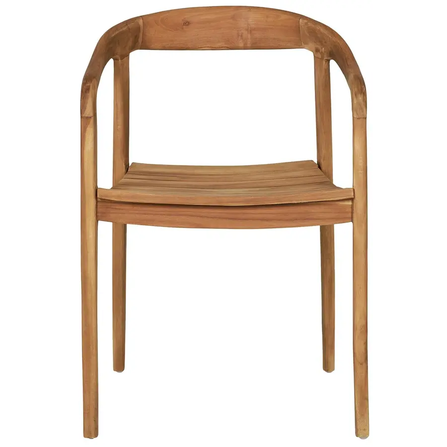 Otero Teak Eetkamerstoel met Armleuning Otero Teak Eetkamerstoel met Armleuning