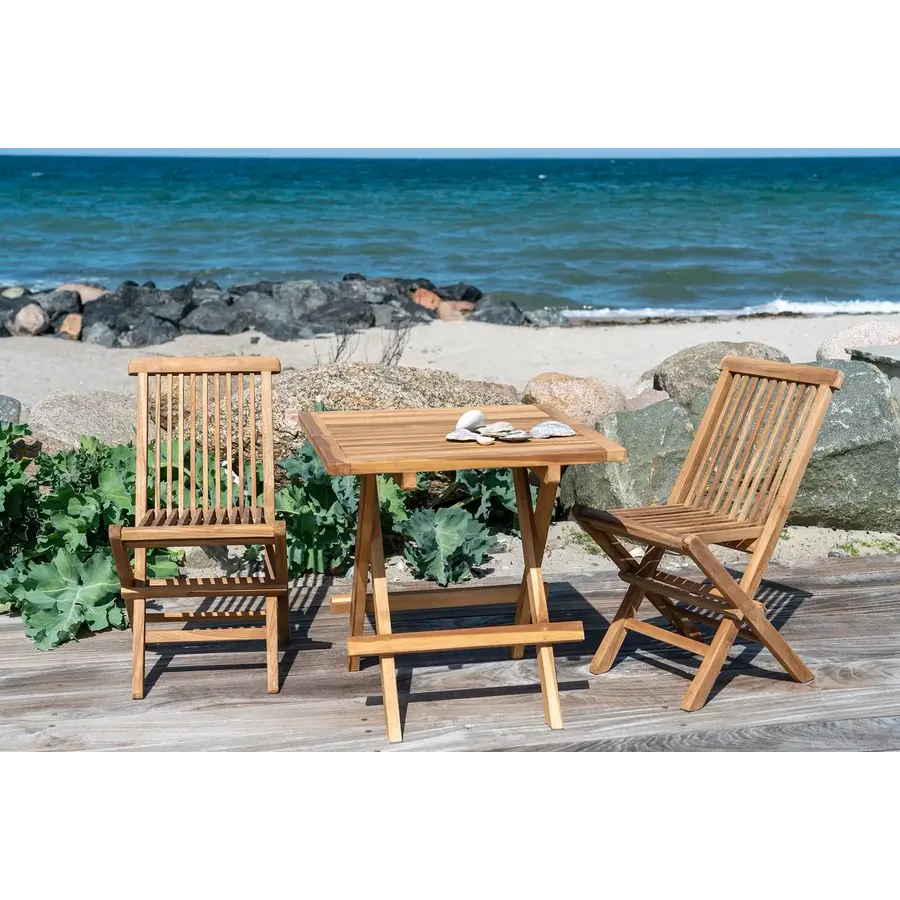 Toledo Teak Kids Eetkamerstoel Toledo Teak Kids Eetkamerstoel