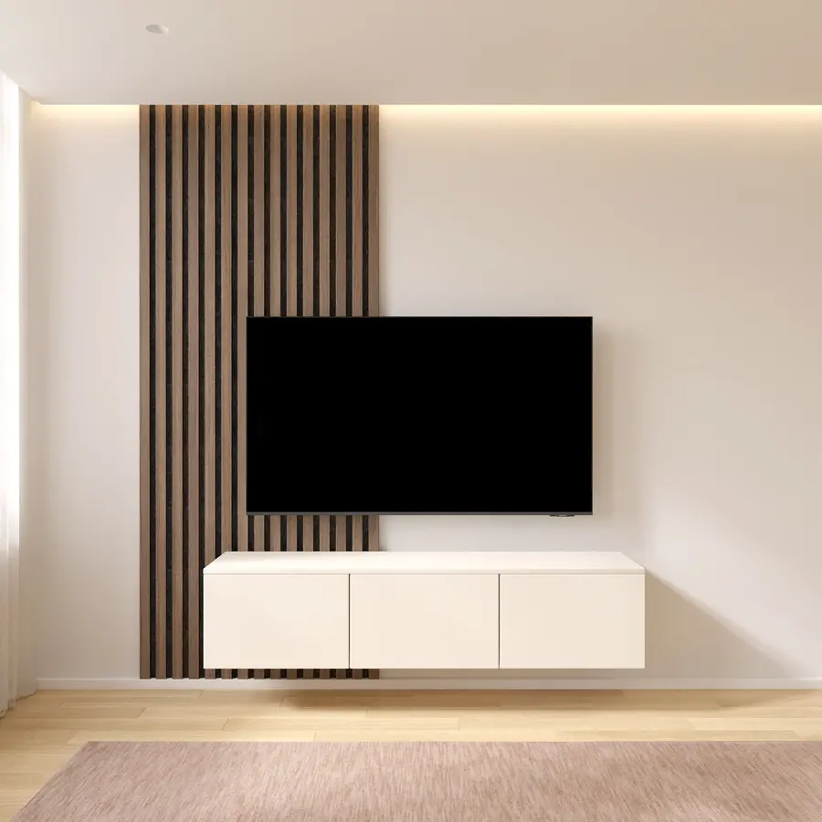 Hugo 150 cm TV Wandmeubel Turin Magnolia Hugo 150 cm TV Wandmeubel Turin Magnolia