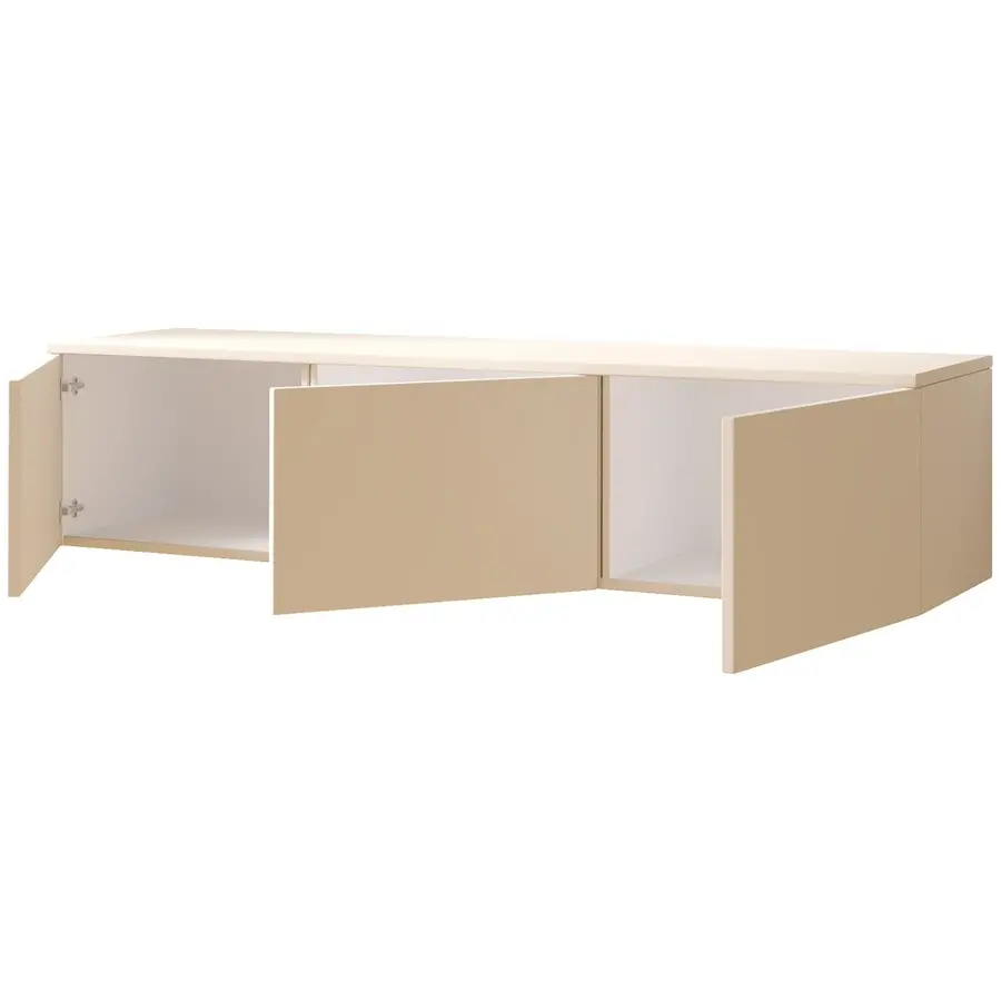 Hugo 150 cm TV Wandmeubel Turin Magnolia Hugo 150 cm TV Wandmeubel Turin Magnolia