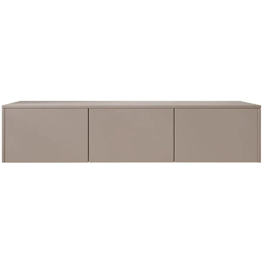 Hugo 153 cm TV Wandmeubel Turin Taupe Hugo 153 cm TV Wandmeubel Turin Taupe