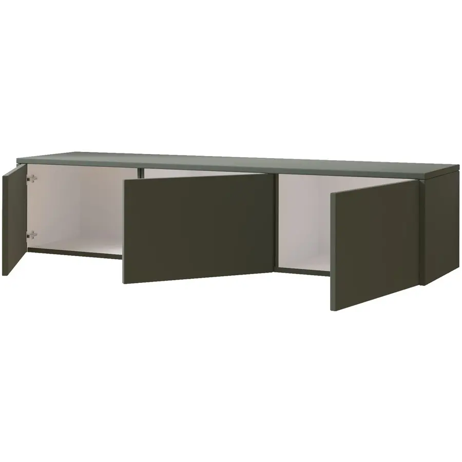 Hugo 153 cm TV Wandmeubel Pastell Eucalyptus Hugo 153 cm TV Wandmeubel Pastell Eucalyptus