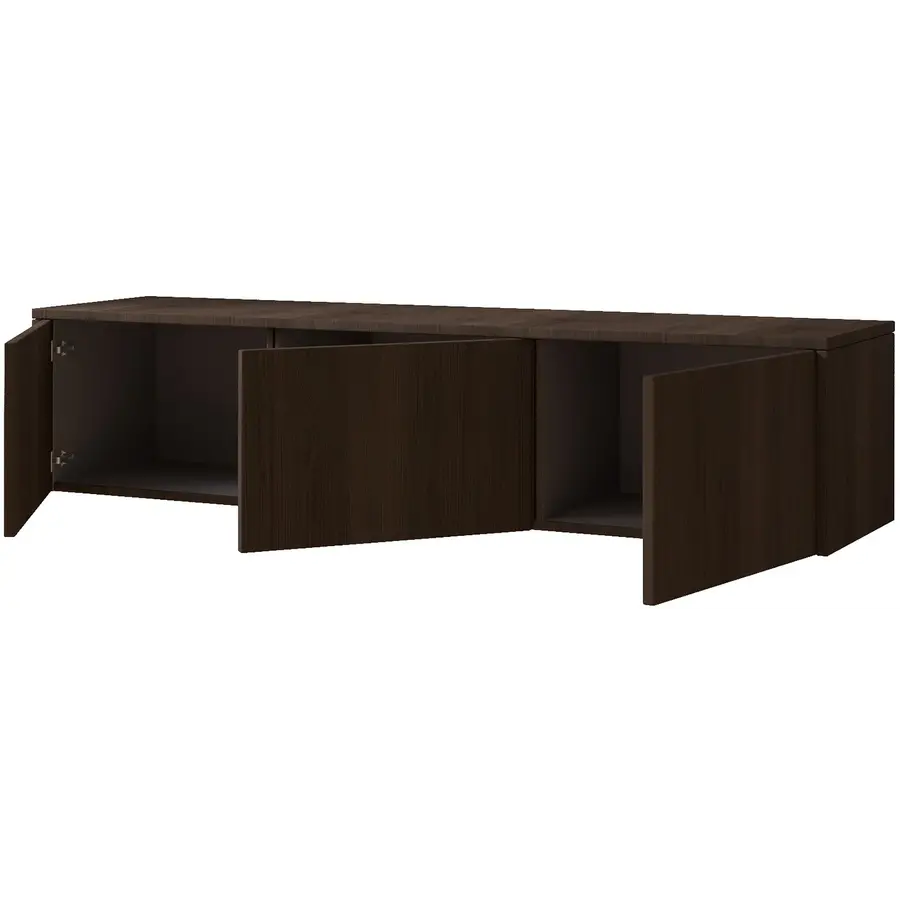 Hugo 153 cm TV Wandmeubel Casella Donkerbruin