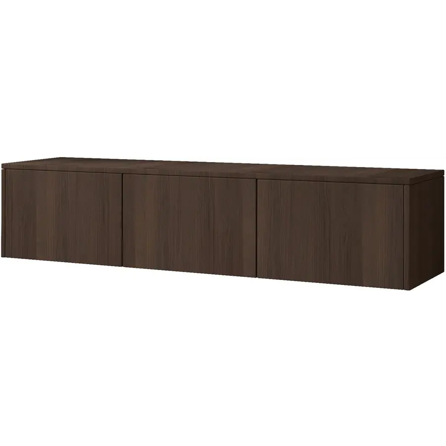 Hugo 153 cm TV Wandmeubel Casella Donkerbruin