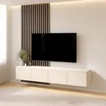 Artego Design Hugo 200 cm TV Wandmeubel Turin Magnolia Artego Design Hugo 200 cm TV Wandmeubel Turin Magnolia
