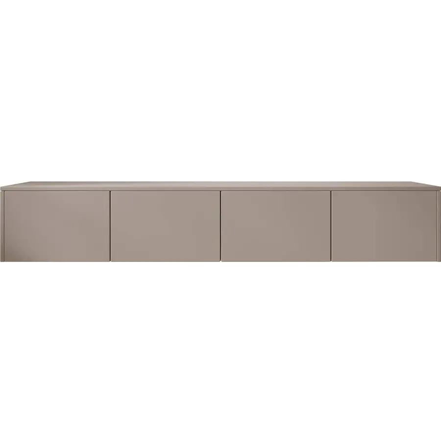 Hugo 203 cm TV Wandmeubel Turin Taupe Hugo 203 cm TV Wandmeubel Turin Taupe