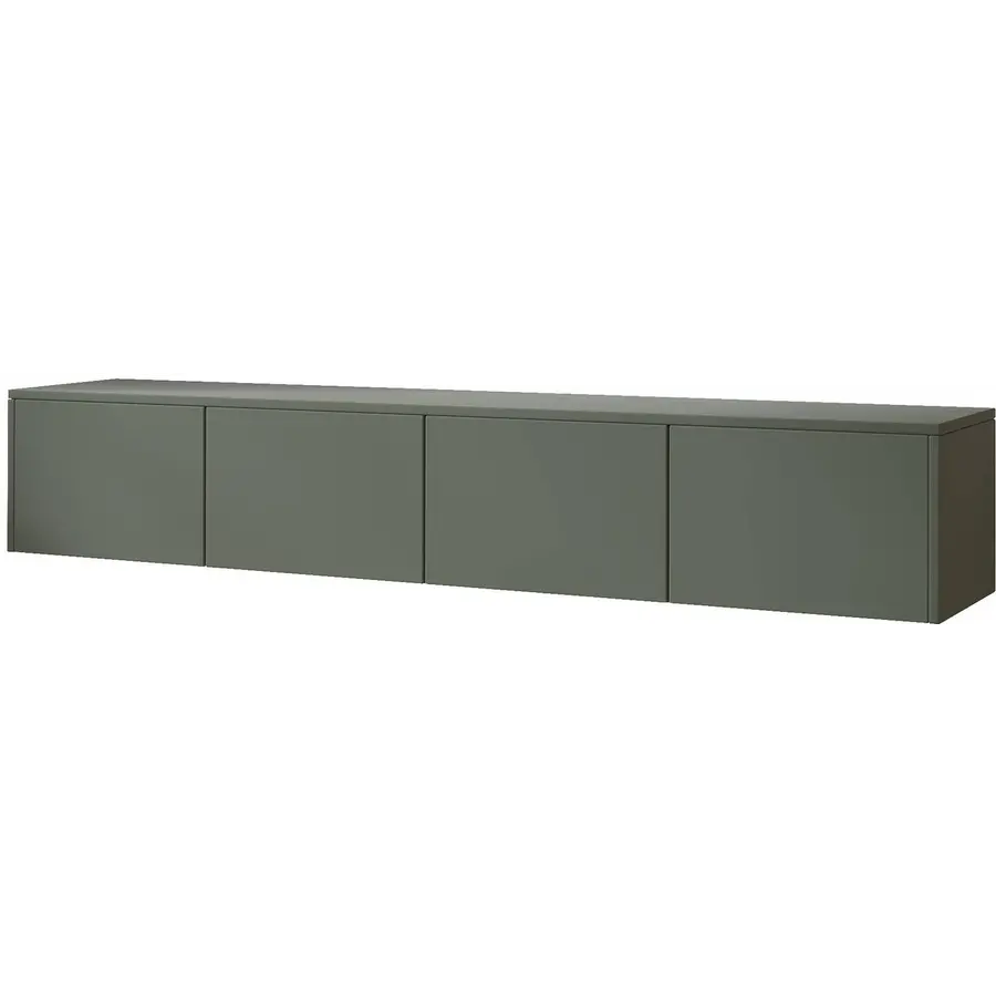 Hugo 203 cm TV Wandmeubel Pastell Eucalyptus Hugo 203 cm TV Wandmeubel Pastell Eucalyptus