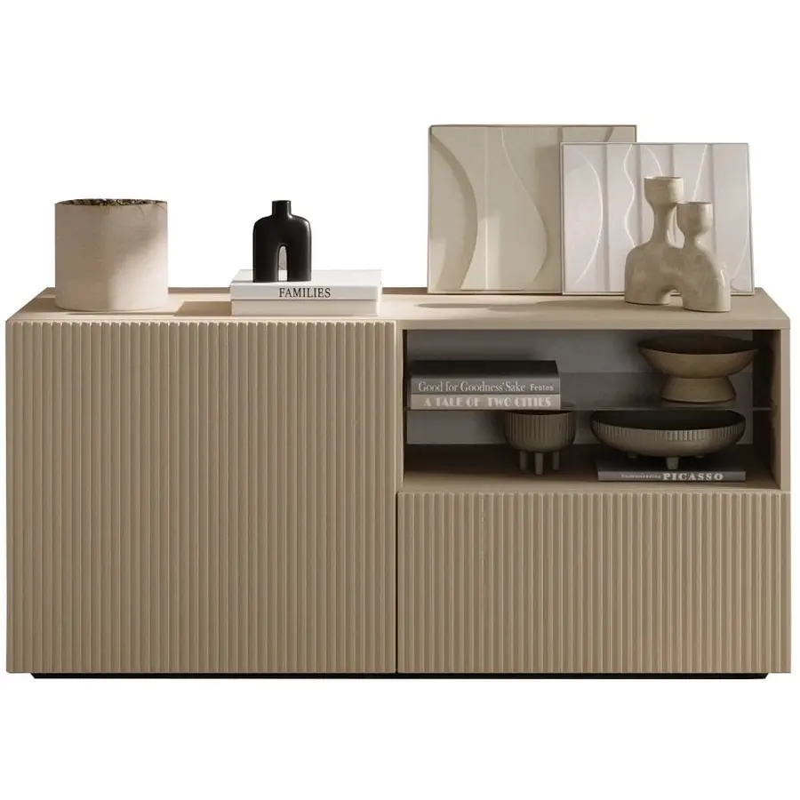 Rio Cashmere TV Meubel 1-Deur 1-Lade Rio Cashmere TV Meubel 1-Deur 1-Lade