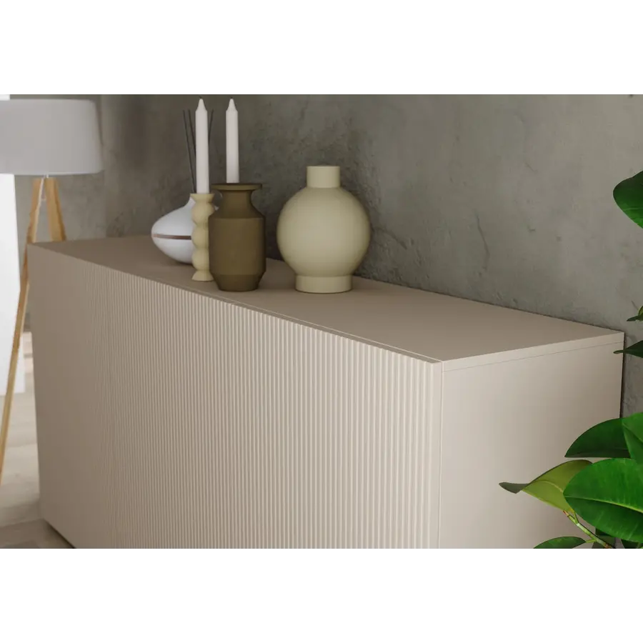 Rio Cashmere Dressoir met 3-Deuren Rio Cashmere Dressoir met 3-Deuren