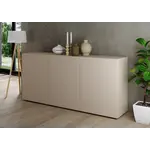 Benvenuto Design Rio Cashmere Dressoir met 3-Deuren Benvenuto Design Rio Cashmere Dressoir met 3-Deuren