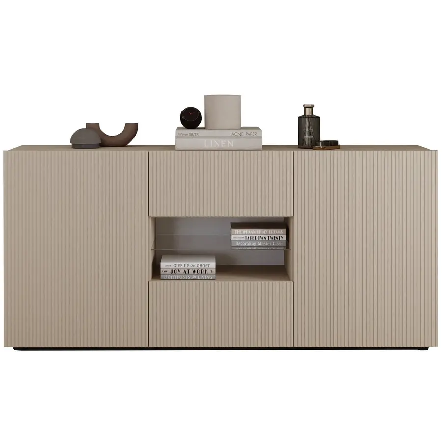 Rio Cashmere Dressoir 2-Deuren 2-Lades Rio Cashmere Dressoir 2-Deuren 2-Lades