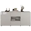 Rio Hoogglans Wit Dressoir 2-Deuren 2-Lades Rio Hoogglans Wit Dressoir 2-Deuren 2-Lades